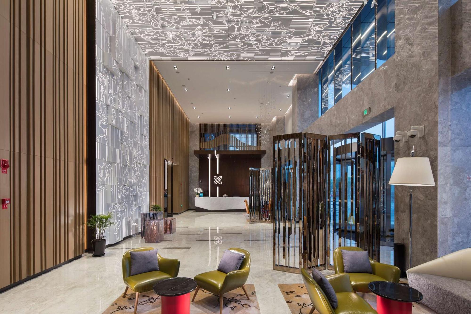 Hilton Garden Inn Shanghai Hongqiao Necc Kültér fotó