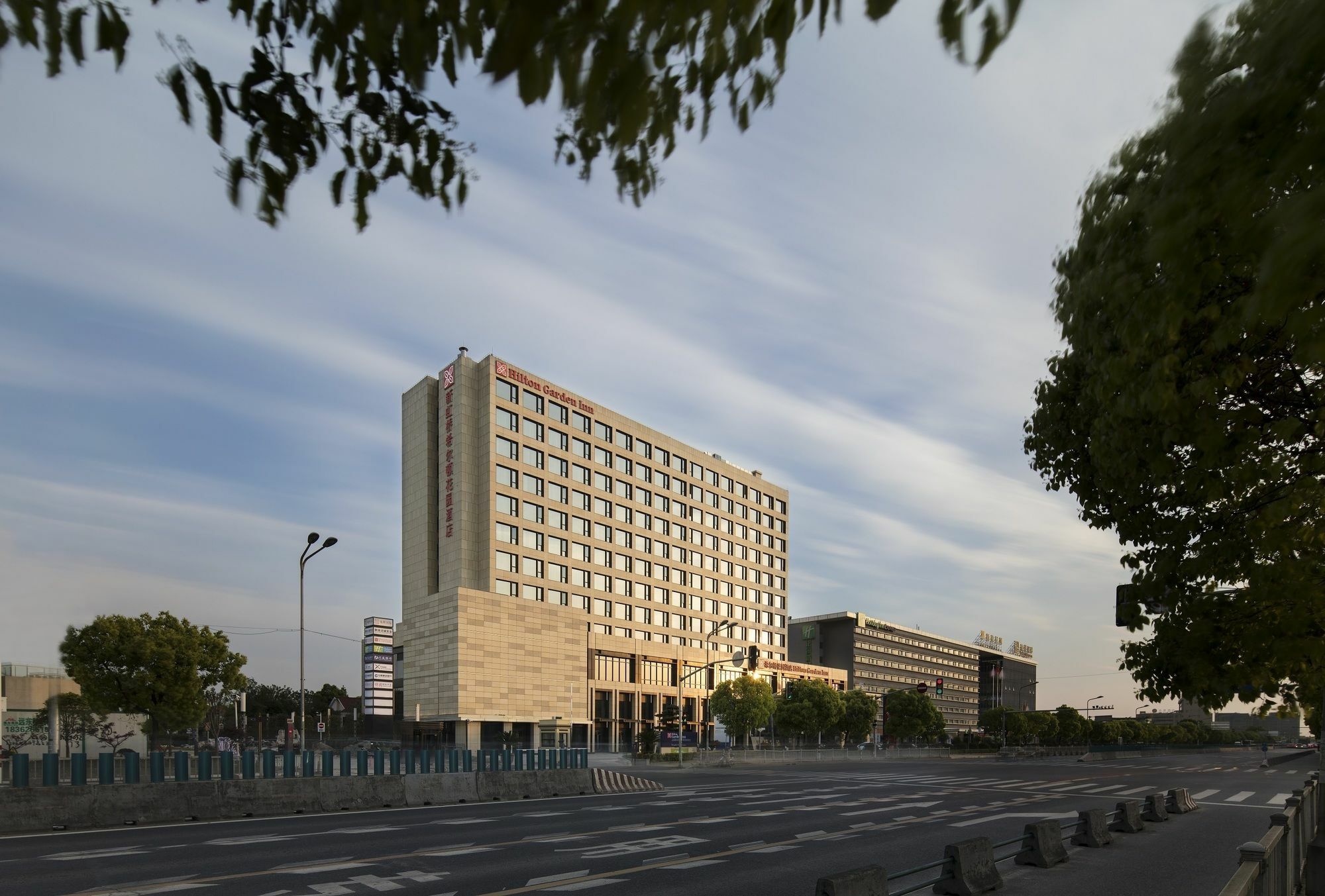 Hilton Garden Inn Shanghai Hongqiao Necc Kültér fotó